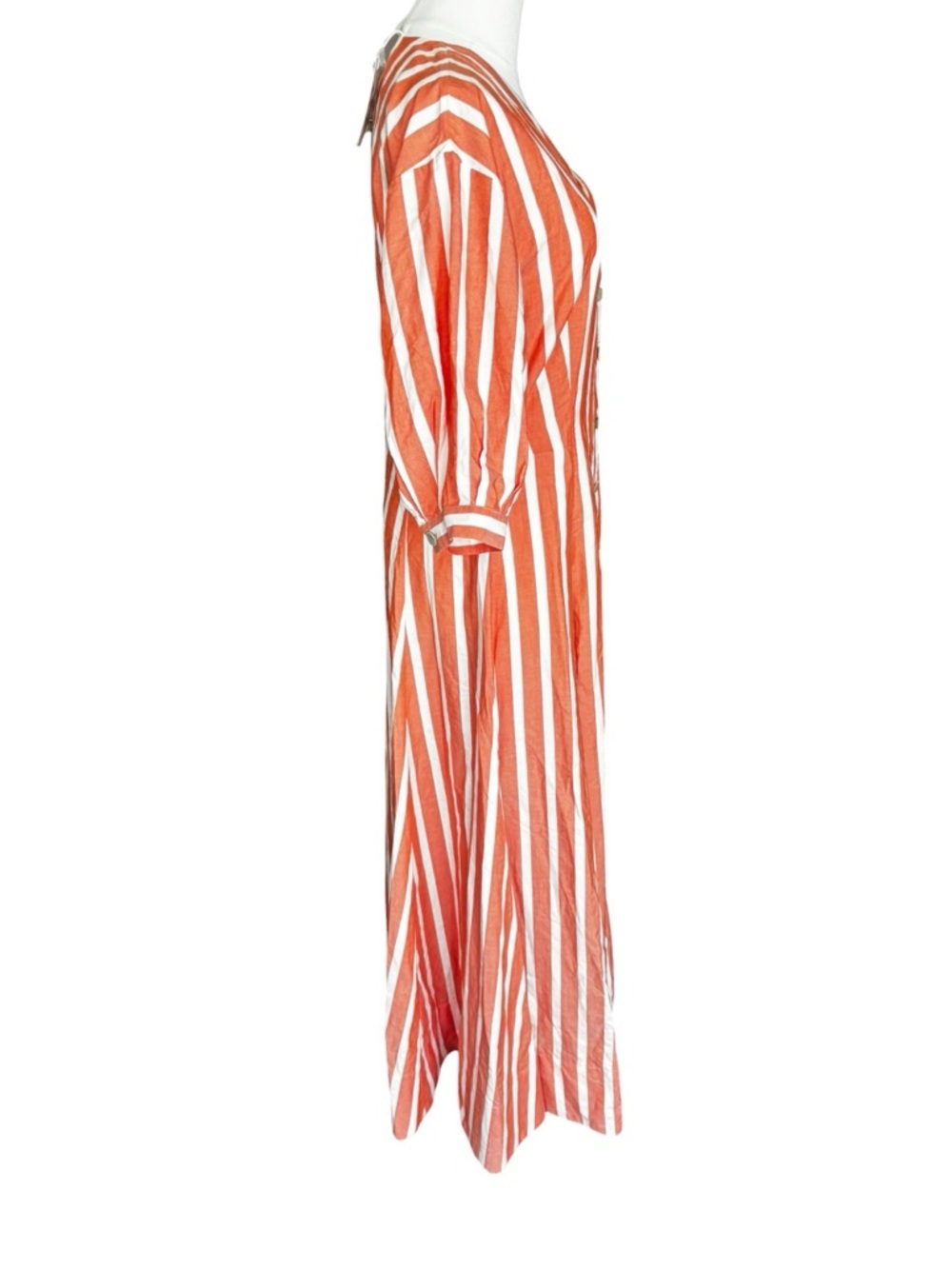 NWT Evi Grintela Yara Striped Midi Shirtdress Small - Picture 6 of 12